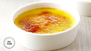 Professional Baker Teaches You How To Make CRÈME BRULEE [upl. by Gardol]