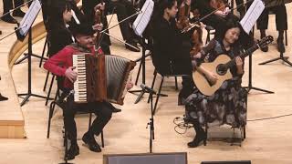 Libertango Concerto Guitar Accordion Korean Guitarist Haeun Jang [upl. by Sirroned]