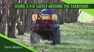 Farm Basics 1100 Spraying 24D Safely Around The Farm Air Date 5519 [upl. by Gnim201]