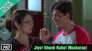 Jiyo Khush Raho Muskurao  Movie Scene  Kal Ho Naa Ho  Shahrukh Khan Preity Zinta [upl. by Caneghem504]