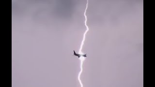 Most Scary Lightning Strike 1 [upl. by Airakaz]