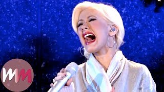 Top 10 Best Christina Aguilera Performances [upl. by Baiss240]