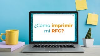 TUTORIAL  ¿Cómo imprimir mi RFC  Facture App [upl. by Nyrac]