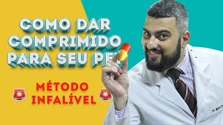 TÉCNICA INFALÍVEL COMO DAR COMPRIMIDO PARA CACHORRO [upl. by Navert]