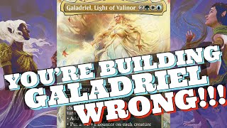 The Most Efficient Galadriel Build  EDH Deck Tech [upl. by Gaughan526]