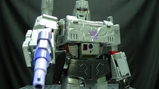 MP36 MASTERPIECE MEGATRON EmGos Transformers Reviews N Stuff [upl. by Naivad]