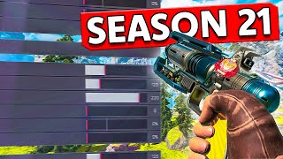 The BEST Controller Settings for Season 21  Apex Legends [upl. by Yanad]