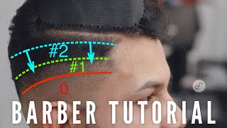 How to FADE the  2 into the  1 guide  BARBER TUTORIAL [upl. by Belle]