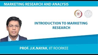 Lecture 1Introduction to Marketing Research [upl. by Etteniuqna]