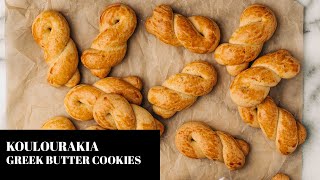 Koulourakia  Greek Easter Cookies [upl. by Goodyear]