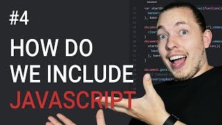 4 How to Include JavaScript in Our HTML  JavaScript Tutorial  Learn JavaScript  For Beginners [upl. by Aitas]