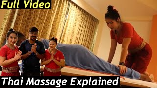 First Time Thai Massage in THAILAND [upl. by Rivard256]