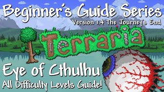 Terraria Boss Battles and Strategies [upl. by Zetnauq]