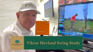 Viktor Hovland Swing Study  Iron Swing [upl. by Etteoj]