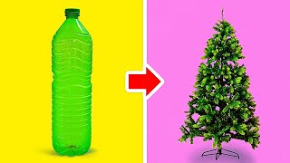 Beautiful DIY Christmas Tree Ideas  Christmas Decorations by 5minute DECOR [upl. by Ecirual]