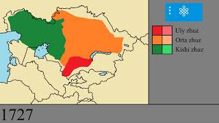 The History of Kazakhstan Every Year [upl. by Niwdog]