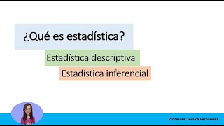 Estadística descriptiva e inferencial [upl. by Aratahc]