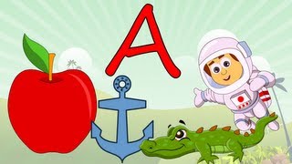 Learn About The Letter A  Preschool Activity  HooplaKidz [upl. by Ashlie]