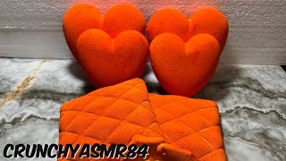 Orange Chalk Crush  Oddly Satisfying  ASMR  Sleep Aid [upl. by Zigmund]