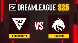 Tundra Esports проти Team Spirit  Гра 3  DreamLeague Season 25  Playoffs [upl. by Sherfield583]