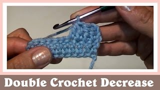 Crochet for Beginners Double Crochet Decrease [upl. by Grogan]