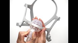 Fitting tips  Full face CPAP mask  ResMed AirFit™ F30 [upl. by Nyvlem]