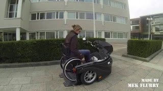 Huka Pendel  Rolstoel scooter  Wheelchair scooter [upl. by Belicia793]