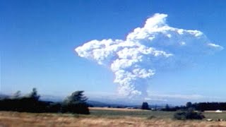 Footage of the 1980 Mount St Helens Eruption [upl. by Wakeen]