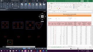 Pile Capacity Calculation using SPT amp Pile Arrangement [upl. by Ylreveb983]