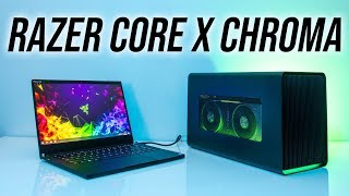 Razer Core X Chroma External GPU Review [upl. by Trelu502]