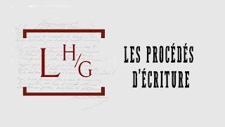 Les procédés décriture Intro [upl. by Edahsalof]