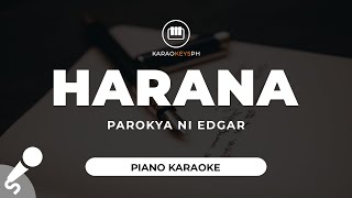 Harana  Parokya Ni Edgar Piano Karaoke [upl. by Amat250]