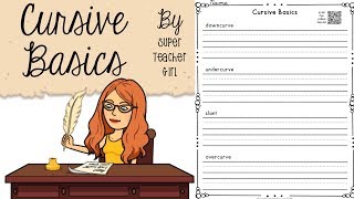 Cursive Writing for Beginners Cursive Basics [upl. by Turrell]