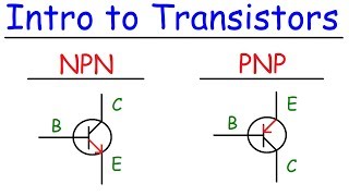 Transistors  NPN amp PNP  Basic Introduction [upl. by Artened]