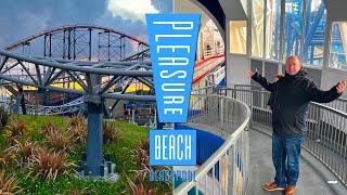 Blackpool Pleasure Beach VLOG  August 2023 [upl. by Onaicram]