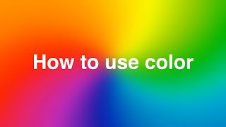 Color theory for designers  How to use color in design [upl. by Thorwald]