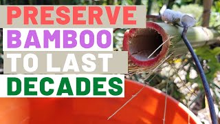 How to Preserve Bamboo Including DIY Boucheire Method [upl. by Suzanne]