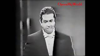 Giuseppe Di Stefano  quotChe Gelida Maninaquot  4111962 Rare Video Improved Sound [upl. by Arrej145]