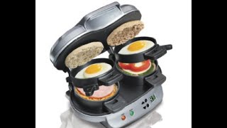 Hamilton Beach Breakfast Sandwich Maker Review [upl. by Kruse]