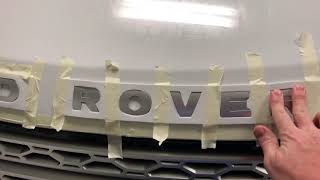 Debadge and Remove Lettering from a Vehicle [upl. by Ereveneug]