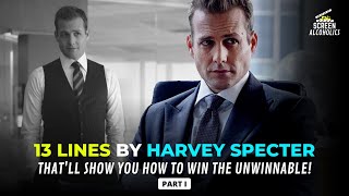 13 Lines By Harvey Specter Thatll Show You How To Win The Unwinnable  PART 1 [upl. by Achilles242]