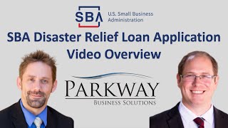 Applying for SBA Disaster Relief Loans Video Overview [upl. by Ahseid151]