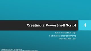 PowerShell Master Class  PowerShell Scripting [upl. by Seyer955]