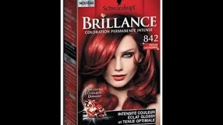 Revue « Brillance » coloration permanente intense de Schwarzkopf n°842 [upl. by Edora]