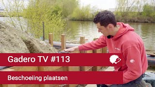 113 Beschoeiing plaatsen [upl. by Kosse]