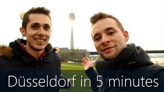 Düsseldorf in 5 minutes  Travel Guide  Mustsees for your city tour [upl. by Mcquade901]