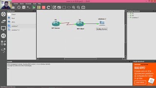 8126 Lab  Configuring Syslog and NTP  GNS3 [upl. by Deloria632]