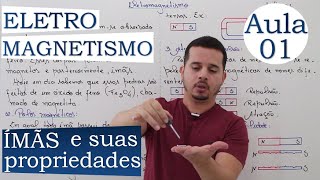 ELETROMAGNETISMO  AULA 01 ÍMÃS E SUAS PROPRIEDADES [upl. by Yssor]