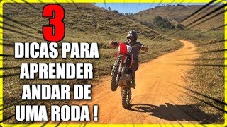 COMO EMPINAR DE MOTO APRENDA CRF 230 [upl. by Sallee]