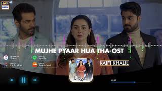 Mujhe Pyaar Hua Tha  OST  Kaifi Khalil  ARY Digital [upl. by Aseneg]